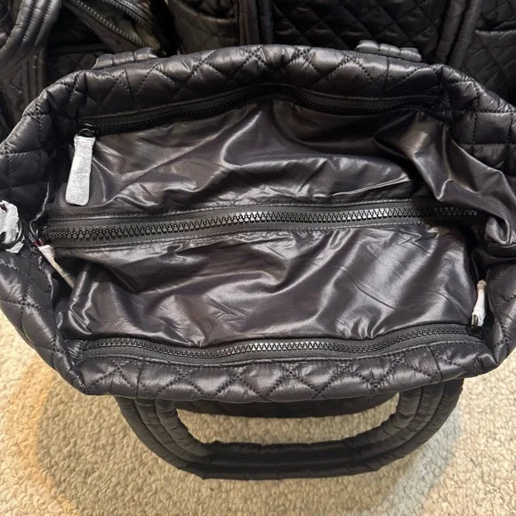 MZ Wallace NWT Black Medium Metro Tote deluxe - Picture 3 of 8